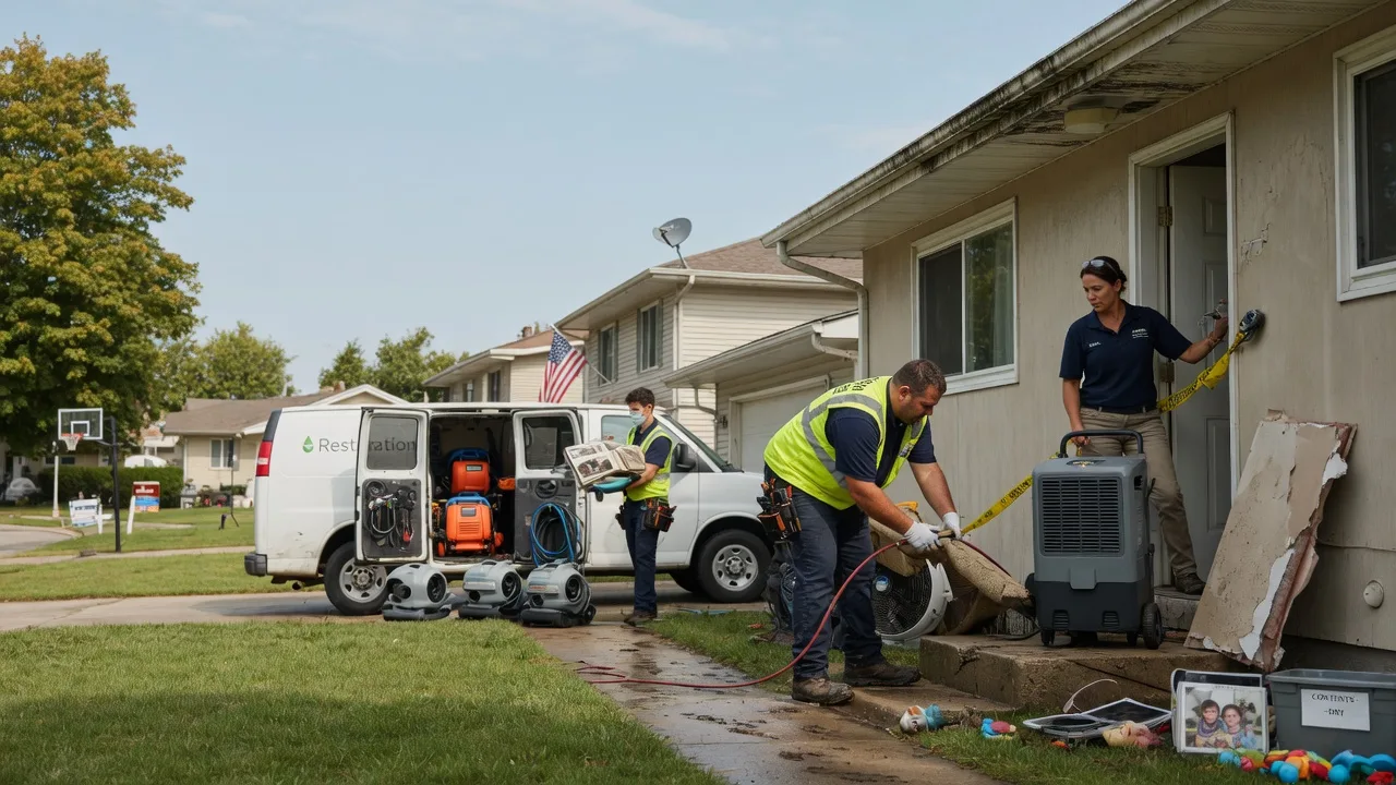Water Damage Restoration in Herscher, IL near me